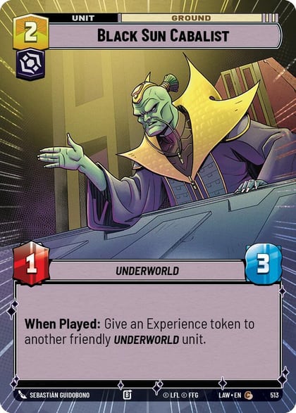 Black Sun Cabalist (Hyperspace), A Lawless Time 513