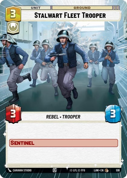 Stalwart Fleet Trooper (Hyperspace), A Lawless Time 518