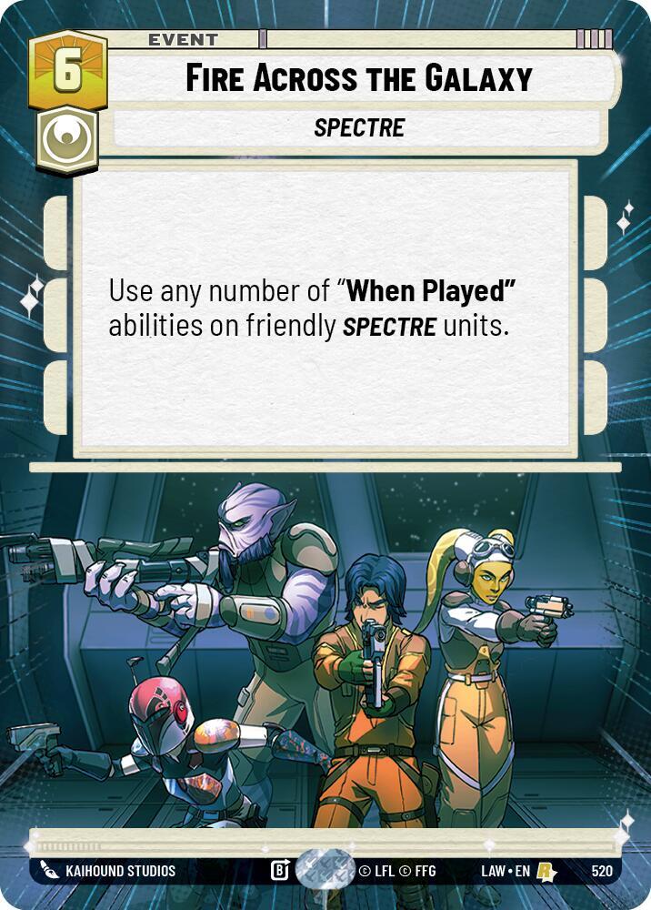 Fire Across the Galaxy (Hyperspace), A Lawless Time 520