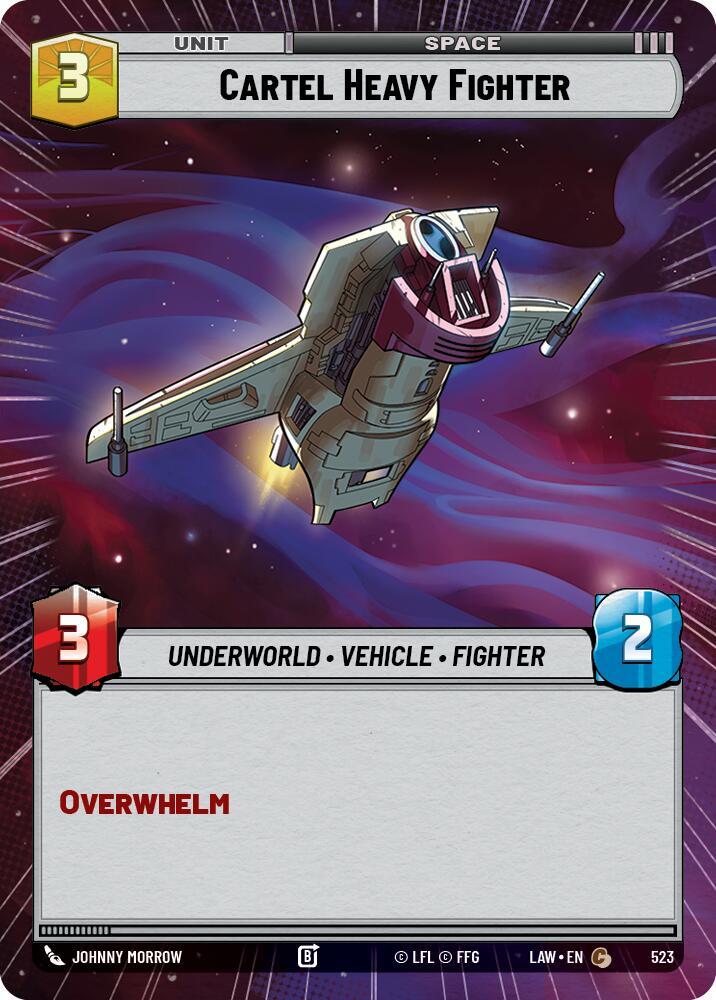 Cartel Heavy Fighter (Hyperspace), A Lawless Time 523