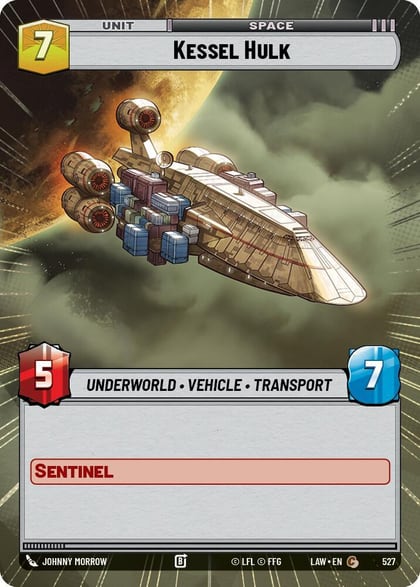 Kessel Hulk (Hyperspace), A Lawless Time 527