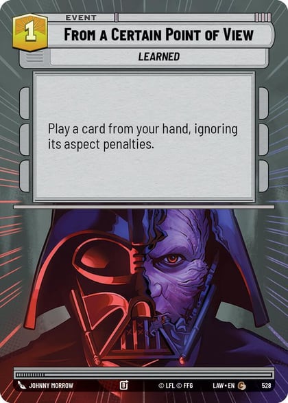 From a Certain Point of View (Hyperspace), A Lawless Time 528