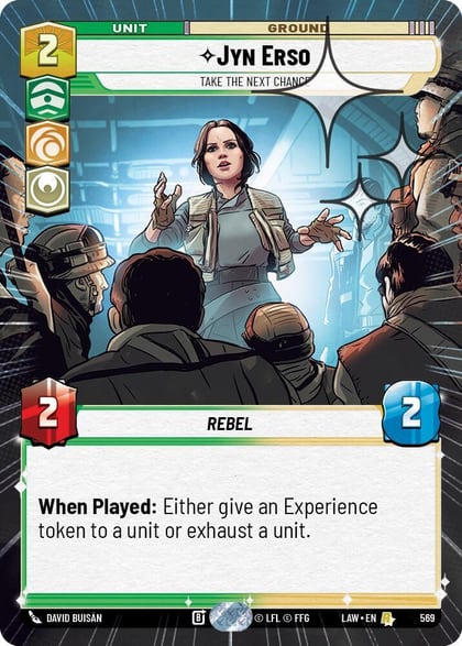Jyn Erso - Take the Next Chance (Hyperspace Foil), A Lawless Time 569