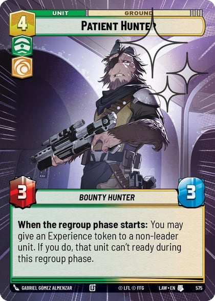 Patient Hunter (Hyperspace Foil), A Lawless Time 575