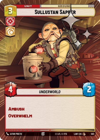Sullustan Sapper (Hyperspace Foil), A Lawless Time 583