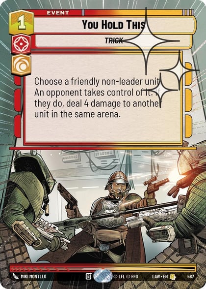 You Hold This (Hyperspace Foil), A Lawless Time 587