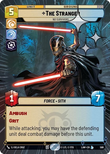 The Stranger - No Survivors (Hyperspace Foil), A Lawless Time 588