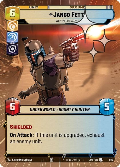 Jango Fett - Wily Mercenary (Hyperspace Foil), A Lawless Time 589