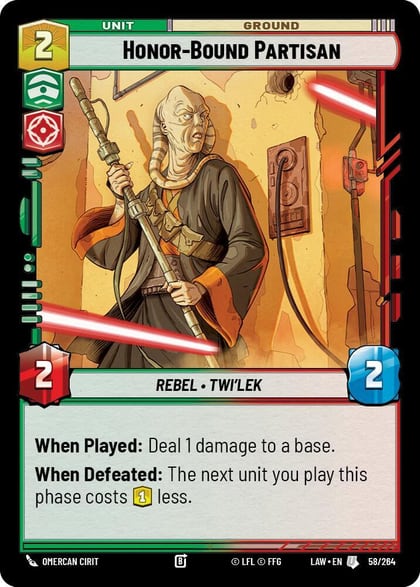 Honor-Bound Partisan, A Lawless Time 58/264
