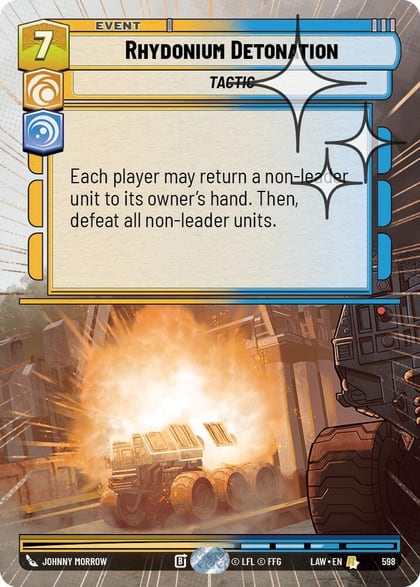Rhydonium Detonation (Hyperspace Foil), A Lawless Time 598