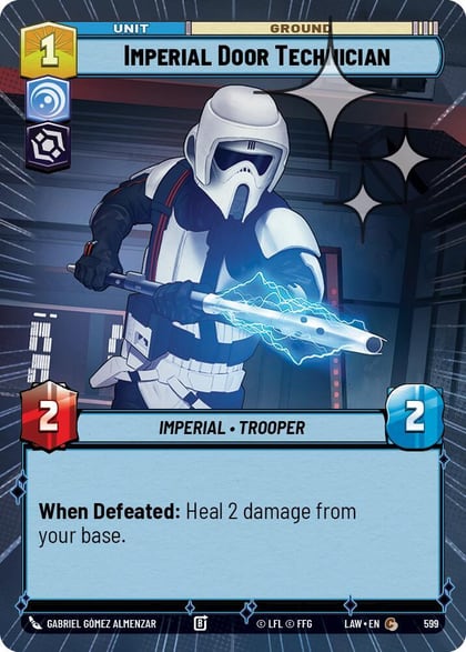 Imperial Door Technician (Hyperspace Foil), A Lawless Time 599