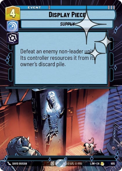 Display Piece (Hyperspace Foil), A Lawless Time 605