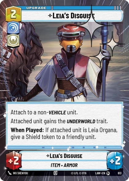 Leia's Disguise (Hyperspace Foil), A Lawless Time 613