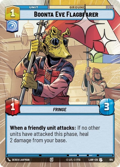 Boonta Eve Flagbearer (Hyperspace Foil), A Lawless Time 614