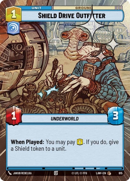 Shield Drive Outfitter (Hyperspace Foil), A Lawless Time 615