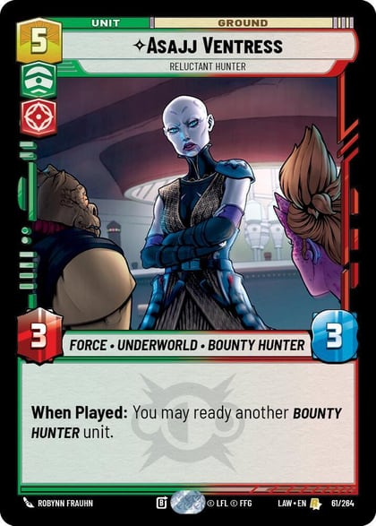 Asajj Ventress - Reluctant Hunter, A Lawless Time 61/264