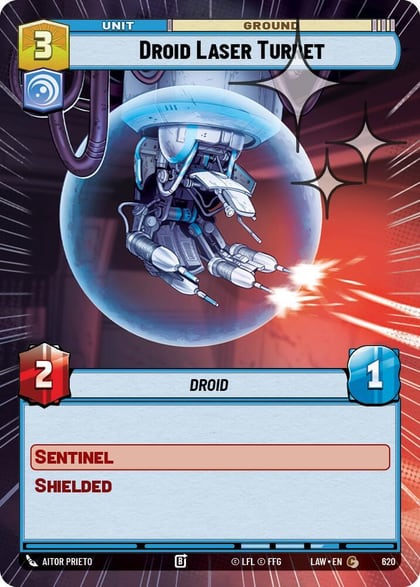 Droid Laser Turret (Hyperspace Foil), A Lawless Time 620