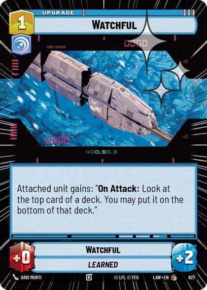 Watchful (Hyperspace Foil), A Lawless Time 627