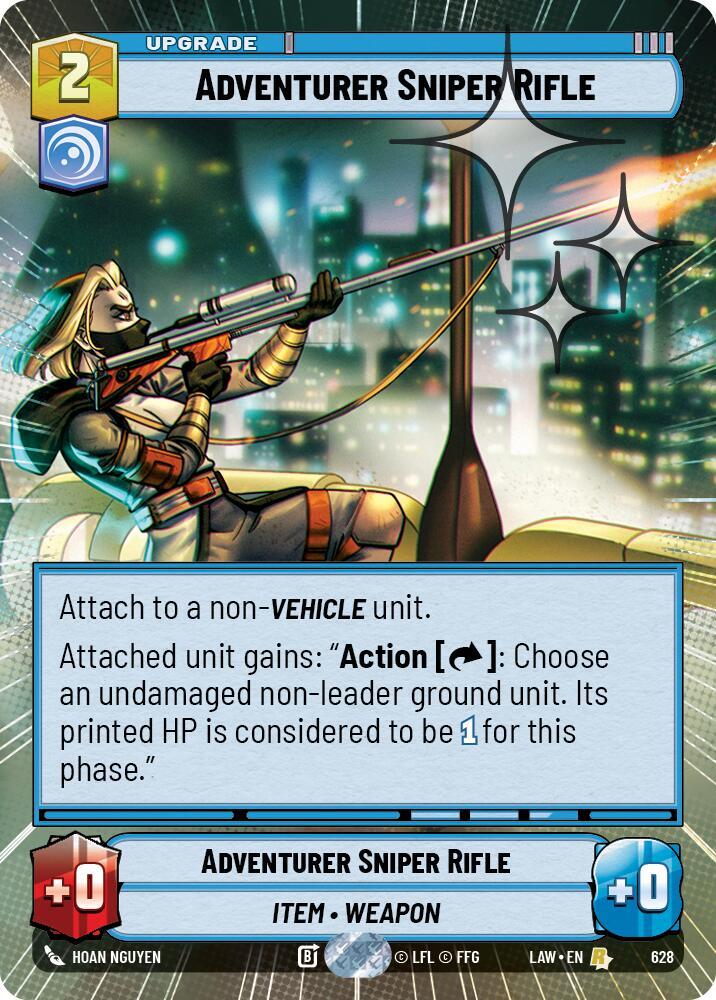 Adventurer's Sniper Rifle (Hyperspace Foil), A Lawless Time 628