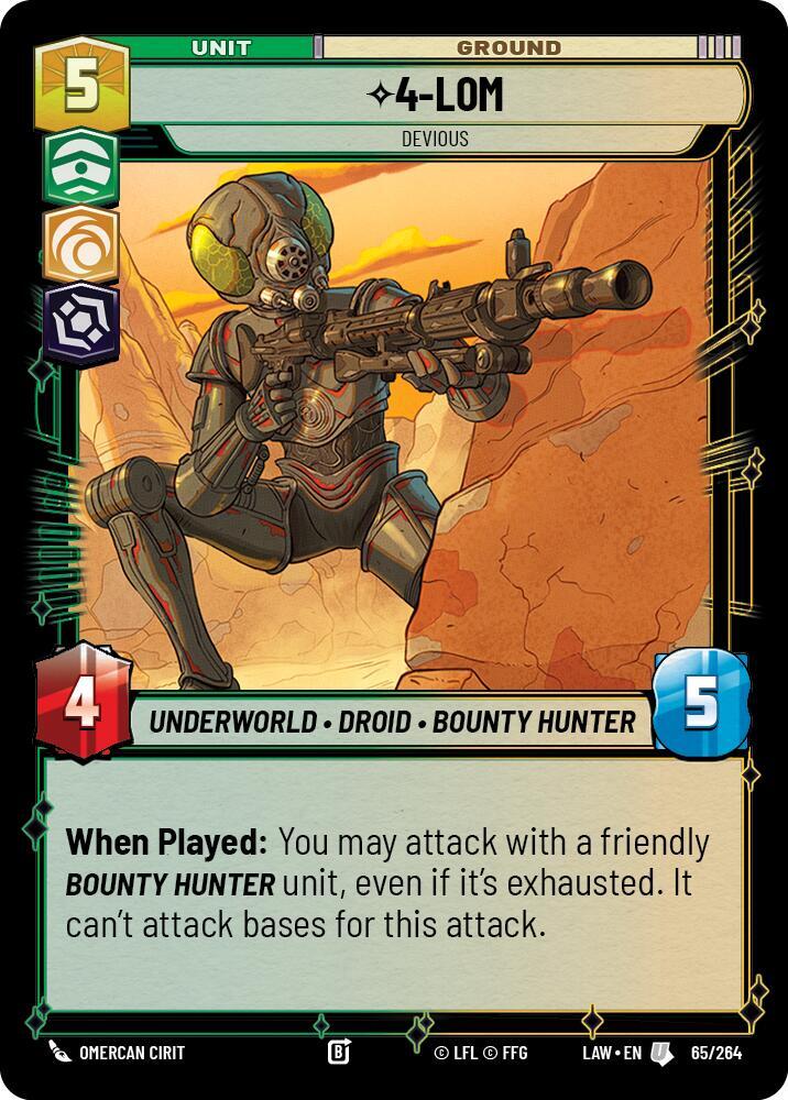 4-LOM - Devious, A Lawless Time 65/264