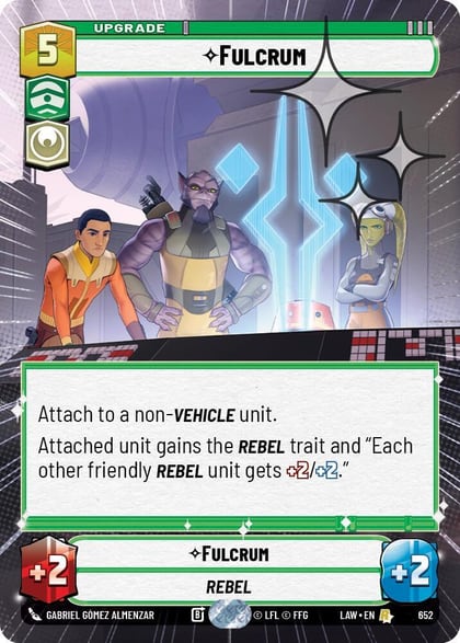 Fulcrum (Hyperspace Foil), A Lawless Time 652