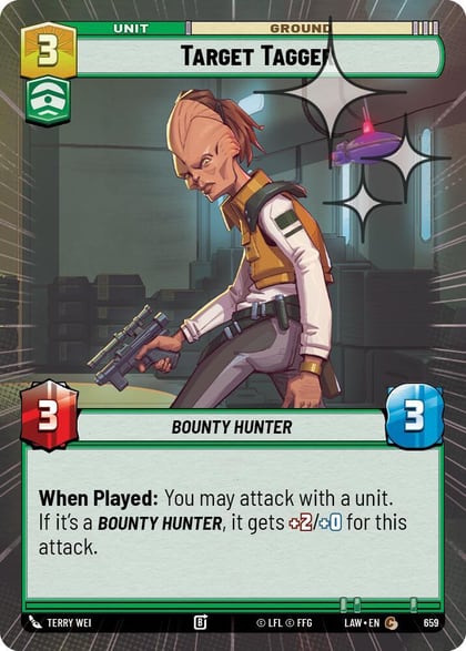 Target Tagger (Hyperspace Foil), A Lawless Time 659