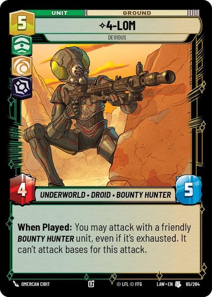 4-LOM - Devious, A Lawless Time 65/264