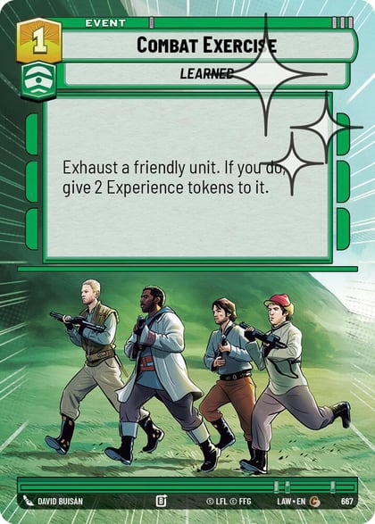Combat Exercise (Hyperspace Foil), A Lawless Time 667