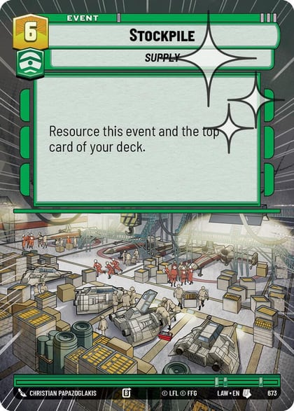 Stockpile (Hyperspace Foil), A Lawless Time 673