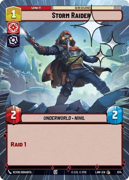 Storm Raider (Hyperspace Foil), A Lawless Time 674
