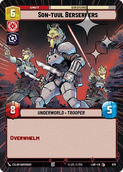 Son-tuul Berserkers (Hyperspace Foil), A Lawless Time 679