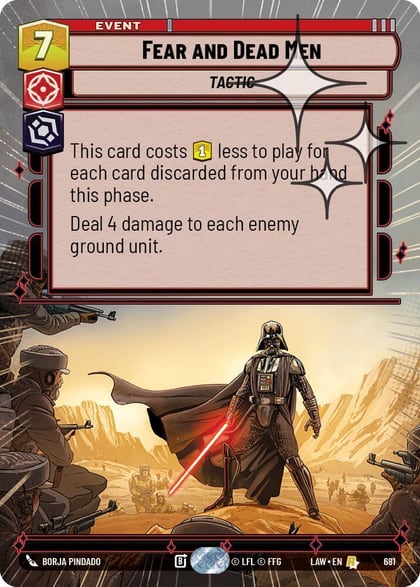Fear and Dead Men (Hyperspace Foil), A Lawless Time 681