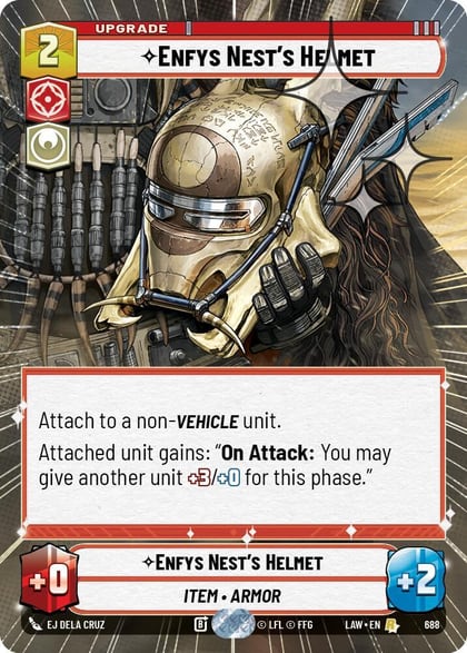 Enfys Nest's Helmet (Hyperspace Foil), A Lawless Time 688