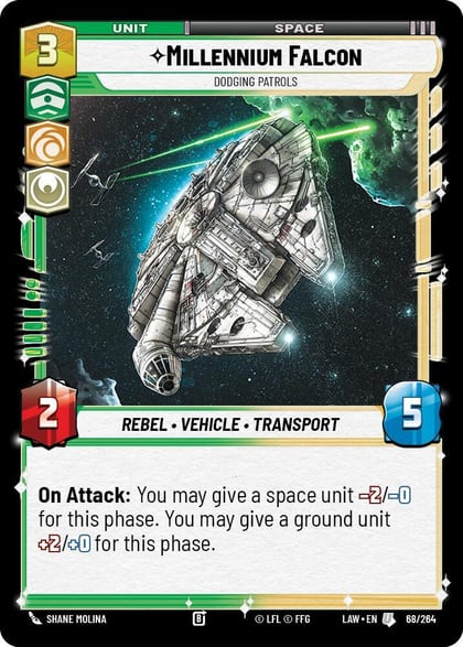 Millennium Falcon - Dodging Patrols, A Lawless Time 68/264