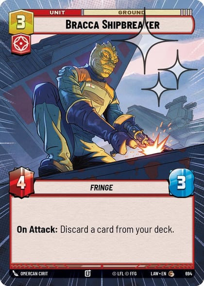 Bracca Shipbreaker (Hyperspace Foil), A Lawless Time 694