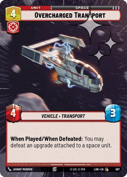 Overcharged Transport (Hyperspace Foil), A Lawless Time 697