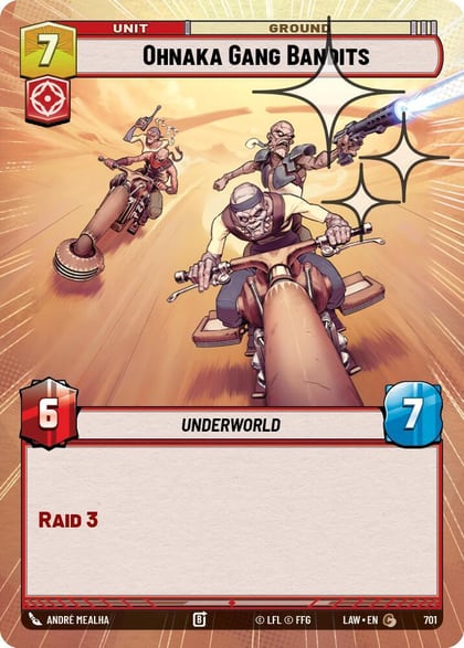 Ohnaka Gang Bandits (Hyperspace Foil), A Lawless Time 701