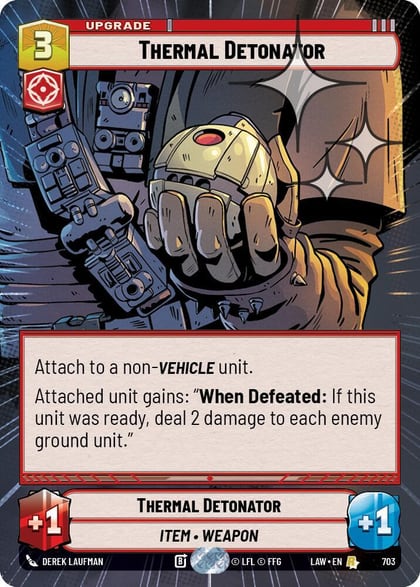 Thermal Detonator (Hyperspace Foil), A Lawless Time 703
