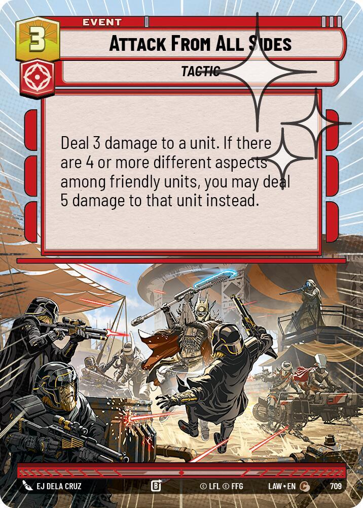 Attack From All Sides (Hyperspace Foil), A Lawless Time 709