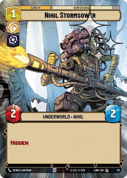 Nihil Stormsower (Hyperspace Foil), A Lawless Time 711