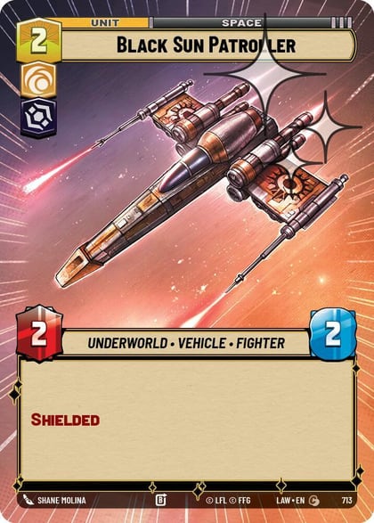 Black Sun Patroller (Hyperspace Foil), A Lawless Time 713