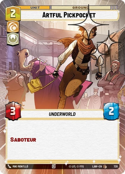 Artful Pickpocket (Hyperspace Foil), A Lawless Time 720