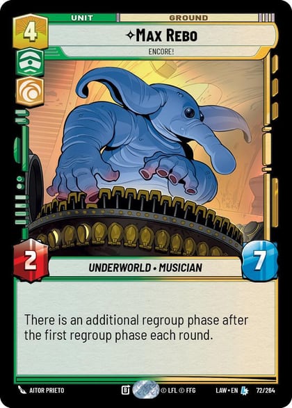 Max Rebo - Encore!, A Lawless Time 72/264