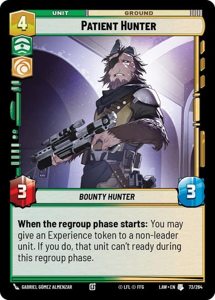 Patient Hunter, A Lawless Time 73/264