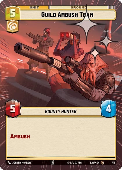 Guild Ambush Team (Hyperspace Foil), A Lawless Time 741