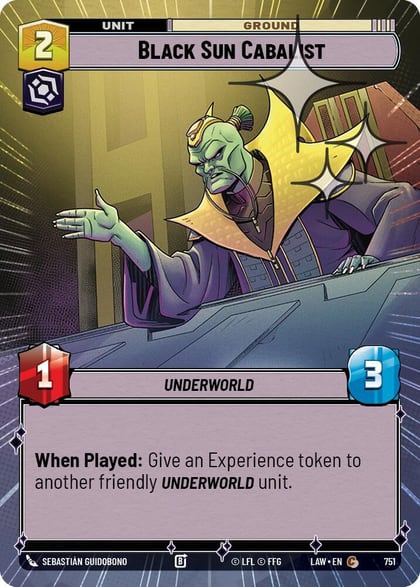 Black Sun Cabalist (Hyperspace Foil), A Lawless Time 751