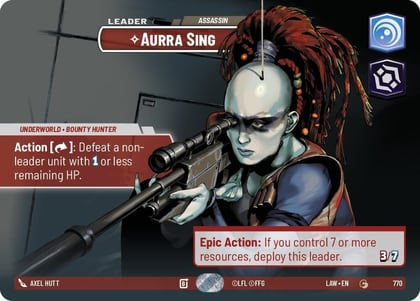 Aurra Sing - Assassin (Showcase), A Lawless Time 770