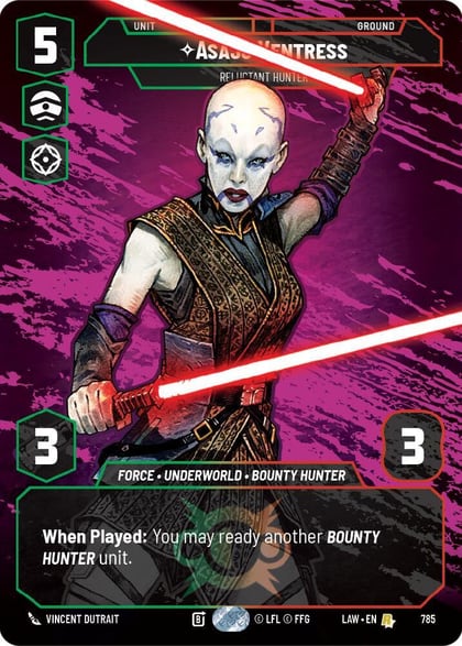 Asajj Ventress - Reluctant Hunter (Prestige), A Lawless Time 785