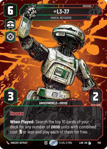 L3-37 - Radical Instigator (Prestige), A Lawless Time 790