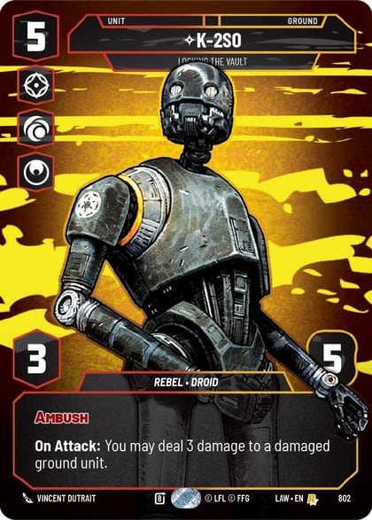 K-2S0 - Locking the Vault (Prestige), A Lawless Time 802